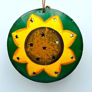 🐈‍⬛🐈‍⬛🐈‍⬛ Sunflower - Rustic Punched Tin Home Decor use with Essential Oil